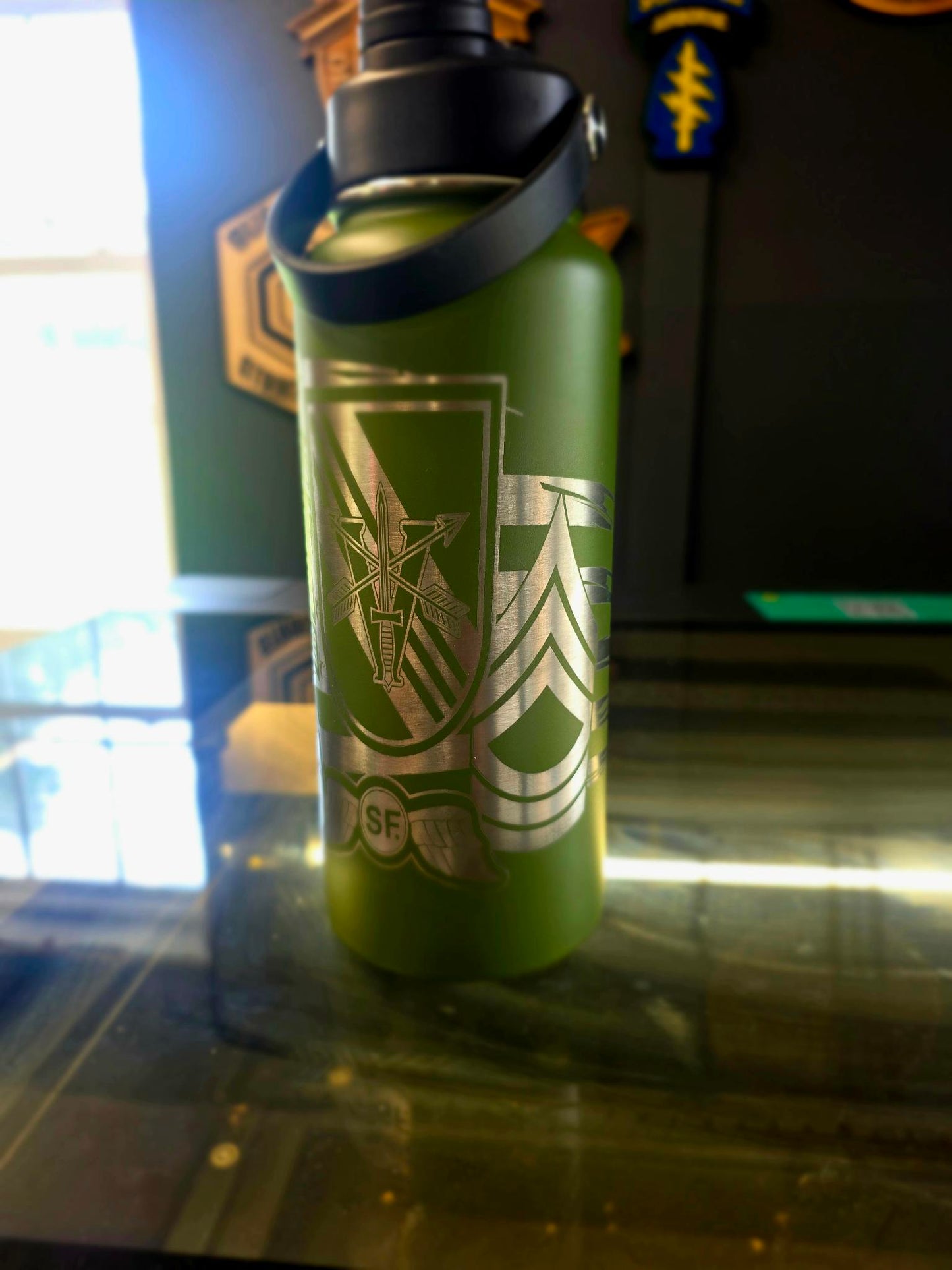Career 32 oz engraved tumber