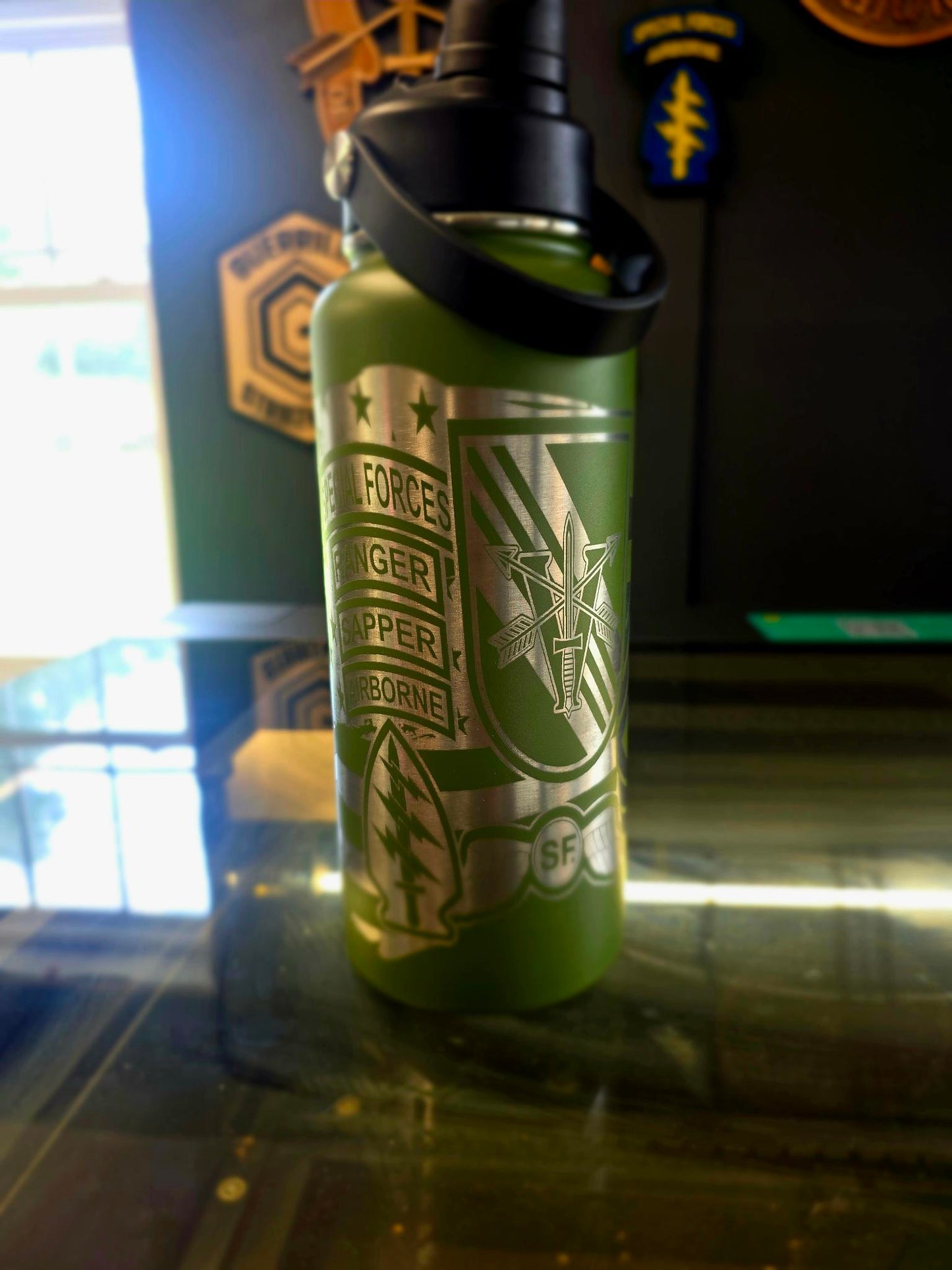 Career 32 oz engraved tumber