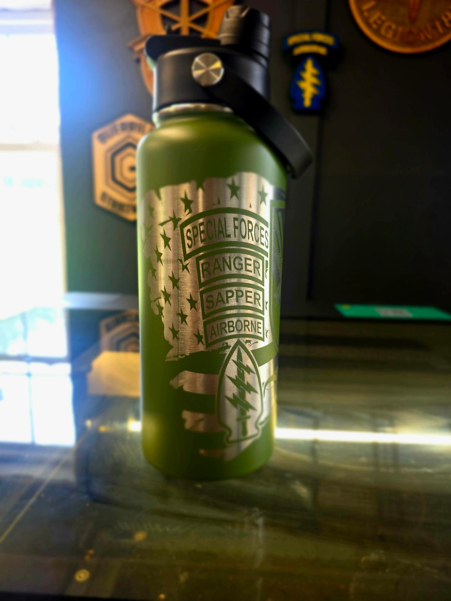 Career 32 oz engraved tumber